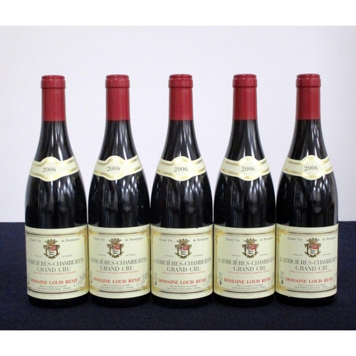 145 - 5 bts Latricières-Chambertin Grand Cru 2006 Dom Louis Remy hf