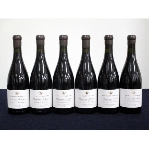 154 - 6 bts Maranges 1er Cru Clos de la Boutière 2018 oc Bachelet-Monnot