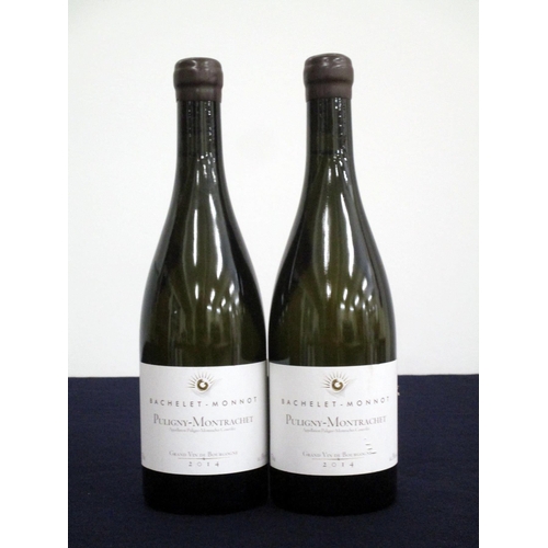 159 - 2 bts Puligny-Montrachet 2014  Bachelet-Monnot vsl ntl