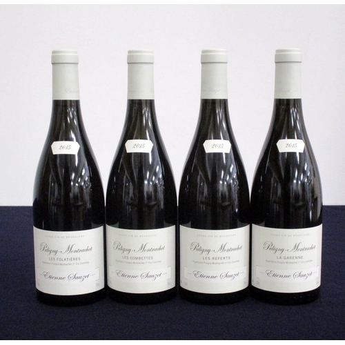 160 - 1 bt Puligny-Montrachet  1er Cru Les Folatières 2015 Etienne Sauzet 1 bt Puligny-Montrachet  1er Cru... 