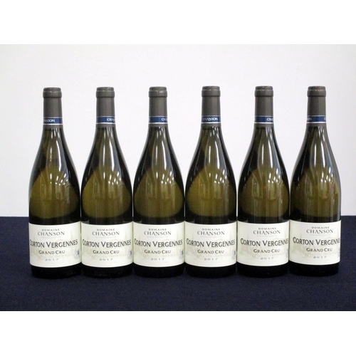 164 - 6 bts Corton Vergennes Grand Cru 2017 owc Dom Chanson