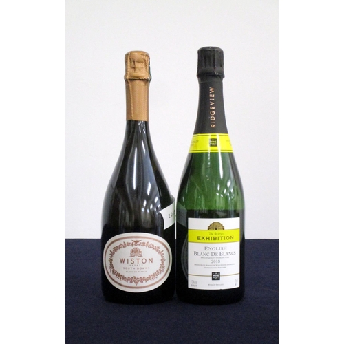 168 - 1 bt Wiston Estate South Downs Blanc de Blancs 2015 loose vintage slip 1 bt The Society's Exhibition... 