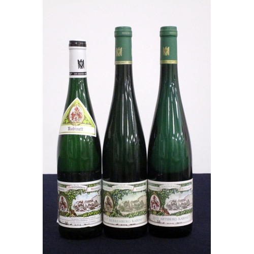 182 - 1 bt Maximun Grünhäuser Abtsberg Riesling Kabinett 2015 Mosel 1 bt Maximin Grünhäus Herrenberg Riesl... 