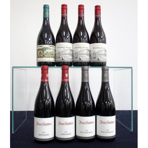 183 - 1 bt Maximin Grünhause Pinot Noir 2015 vsl ntl 3 bts Benedikt Baltes Buntsandstein Spätburgunder 201... 