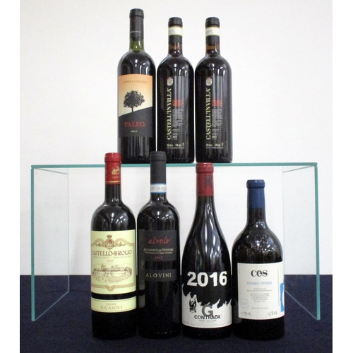 198 - 1 bt Le Macchiole 2011 Paleo ts 2 bts Castell' in Villa Chianti Classico Riserva 2013 1 bt Castello ... 