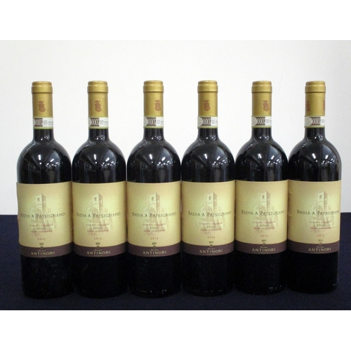 199 - 6 bts Badia A Passignano Chianti Classico Gran Selezione 2015 Marchesi Antinori