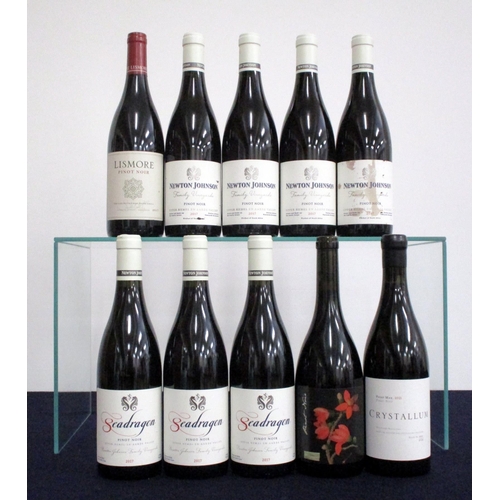 205 - 1 bt Lismore Pinot Noir 2017 Cape South Coast 4 bts Newton Johnson Family Vineyards Pinot Noir 2017 ... 