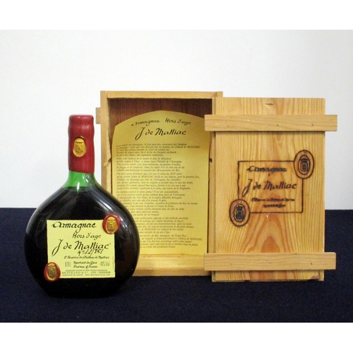 275 - 1 70-cl bt J. de Malliac Hors D'Age Armagnac 40% owc