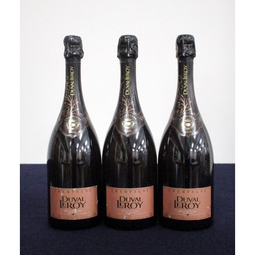 286 - 3 bts Duval Leroy Brut Rosé Prestige NV vsl ntl