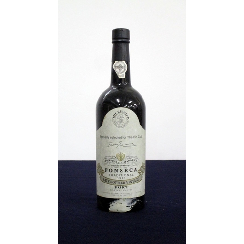 345 - 1 bt Fonseca LBV Port 1983 bottled 1988 Specially selected for The Bin Club vts