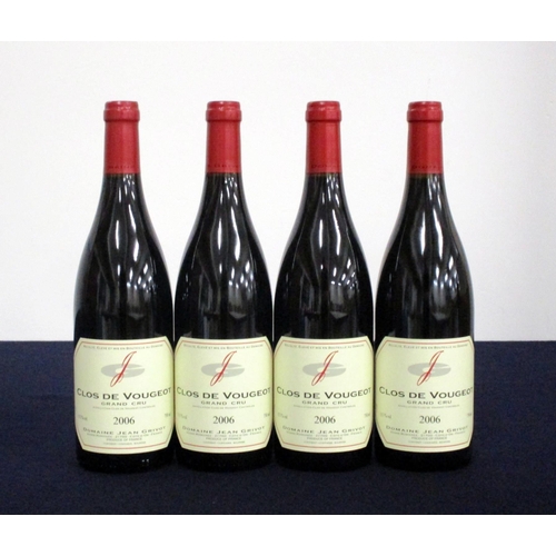 390 - 4 bts Clos de Vougeot Grand Cru 2006 Dom Jean Grivot, hf