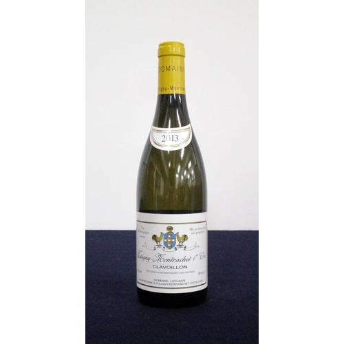 391 - 1 bt Puligny-Montrachet 1er Cru Clavoillon 2013 Dom Leflaive, hf