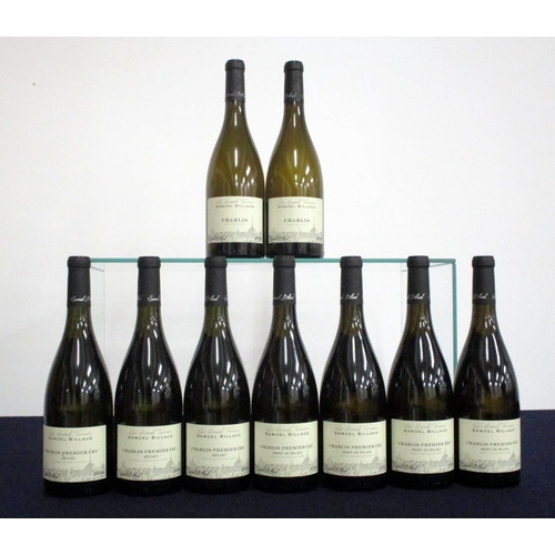 424 - 3 bts Chablis Premier Cru Séchet Les Grands Terroirs 2014 Samuel Billaud 4 bts Chablis Premier Cru M... 