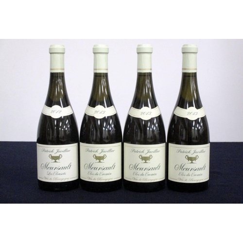 430 - 1 bt Meursault Les Clousots 2012 Patrick Javillier 3 bts Meursault Clos du Cromin 2013 Patrick Javil... 