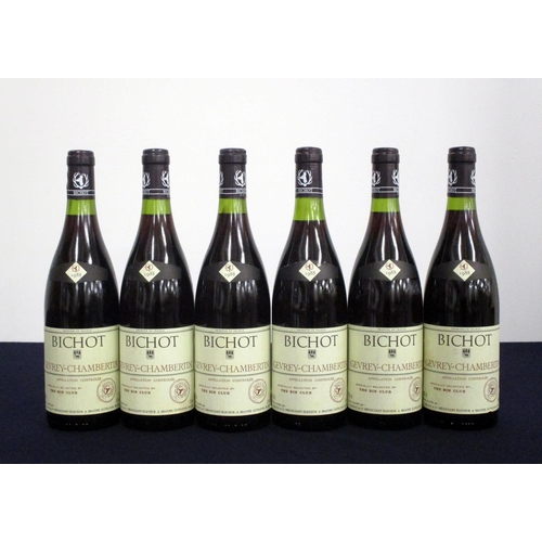 45 - 6 bts Gevrey-Chambertin 1988 Specially selected for The Bin Club  Bichot 4 i.n, 1 vts, 1 ts, 1 vsl t... 