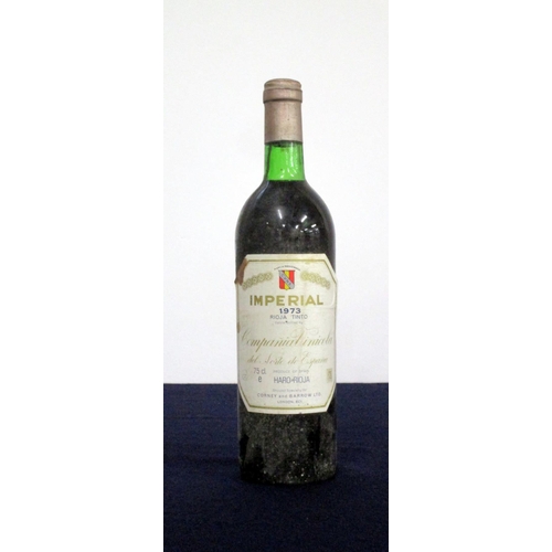 450 - 1 bt Imperial Rioja Tinto CVNE Reserva 1973 ts, bs, stl