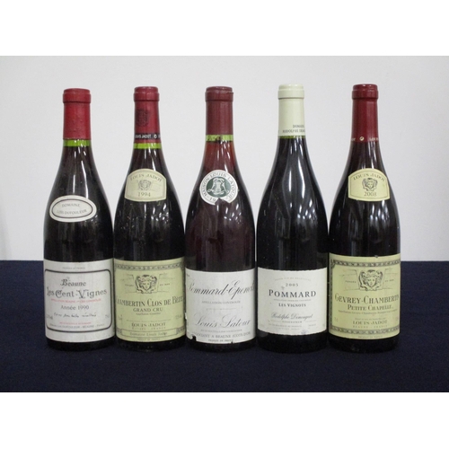 516 - 1 bt Beaune Les Cents-Vignes 1990 Dom Lois Dufouleur i.n, sl bs 1 bt Chambertin Clos de Bèze Grand C... 