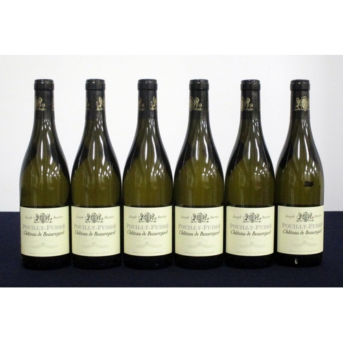 63 - 6 bts Pouilly-Fuissé, Ch. de Beauregard 2019 Joseph Burrier