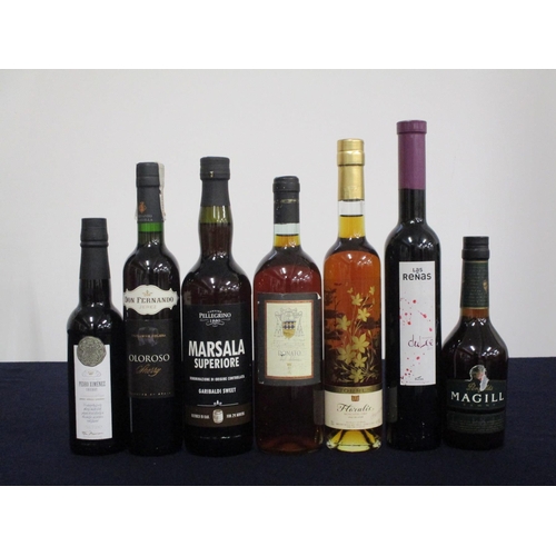 729 - 1 hf bt Pedro Ximenez Sherry specially selected for Morrisons 1 50-cl bt Don Fernando Exclusive Sole... 