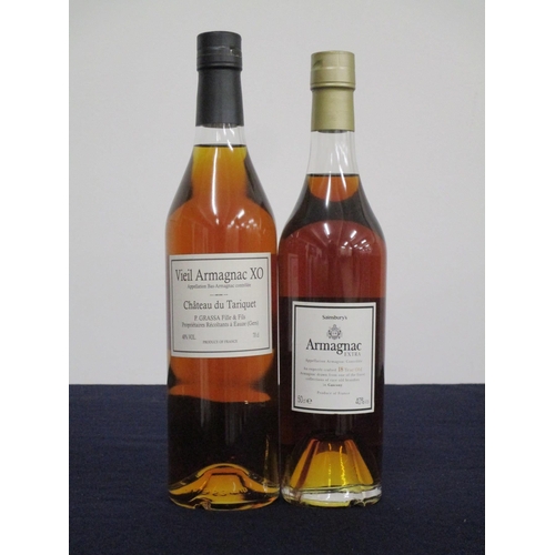 732 - 1 70-cl bt Ch. Du Tariquet Vieil Armagnac XO 1 50-cl bt Armagnac Extra 18 YO Sainsburys Above one 70... 