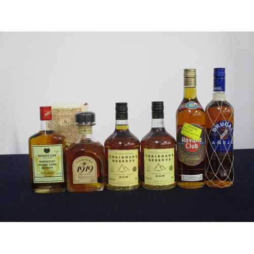 735 - 1 375 ml bt Mount Gay Aged Rum 43% 1 70-cl bt Angostura '1919' Premium 8 YO Rum 40% oc 2 70-cl bts C... 