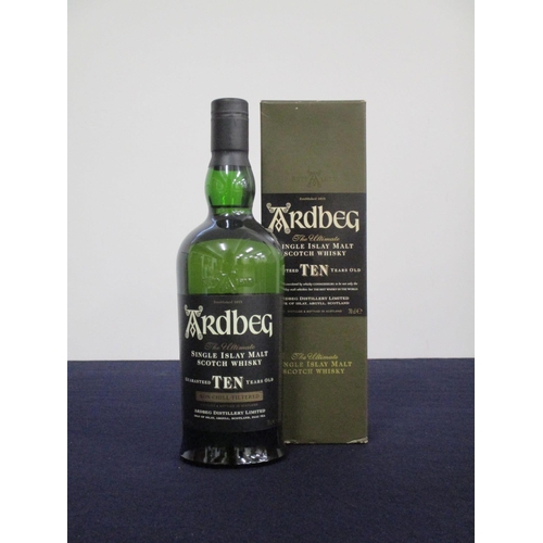 741 - 1 70-cl bt Ardbeg 10YO Single Islay Malt Scotch Whisky pre 2008 46% oc