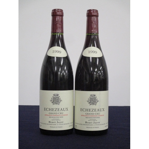 796 - 2 bts Echezeaux Grand Cru 1999 Élevé et Vinifié par Henri Jayer . from the vines of Georges Jayer  h... 