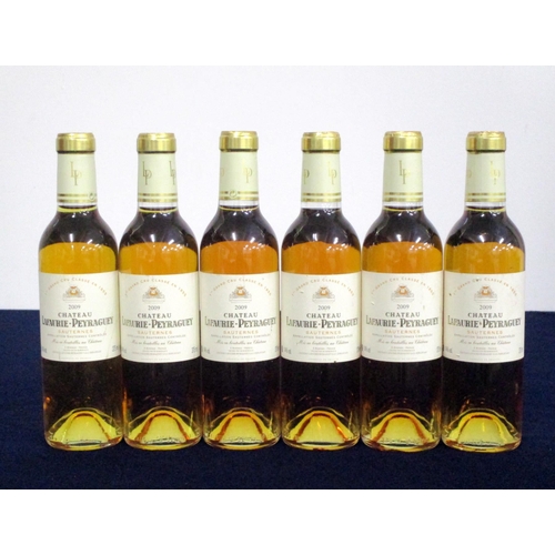 88 - 6 hf bts Ch. Lafaurie-Peyraguey 2009 Sauternes 1er Grand Cru Classé  sl ntl