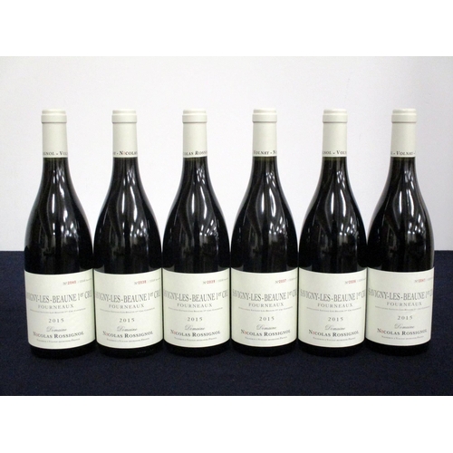 94 - 6 bts Savigny-Les-Beaune 1er Cru Fourneaux 2015 oc Dom Nicolas Rossignol