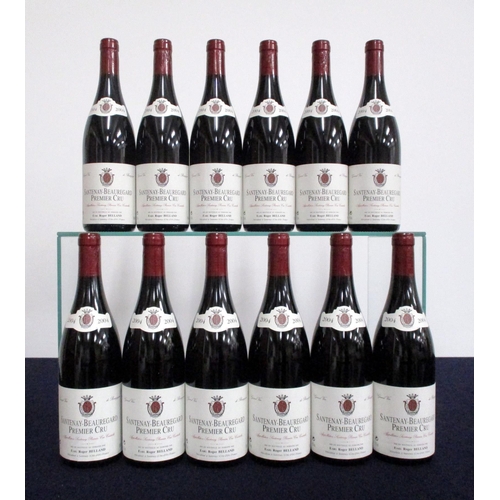 308 - 12 bts Santenay-Beauregard 1er Cru 2004 oc Roger Belland hf