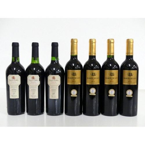 542 - 2 bts Baron de Chirel Rioja Reserva 1995 ts 1 bt Baron de Chirel Rioja Reserva 2001 i.n 4 bts Baron ... 
