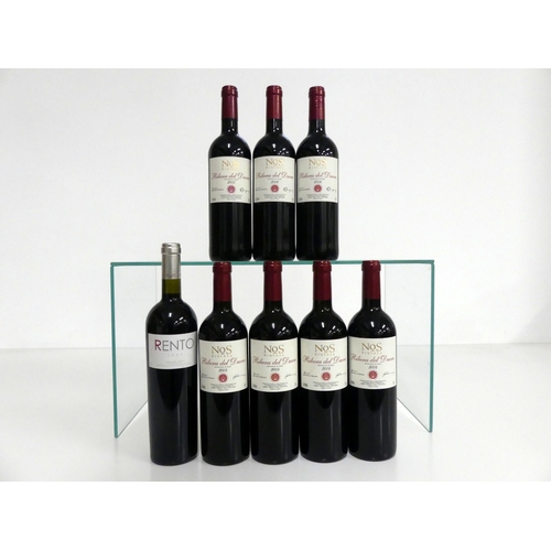 550 - 1 bt Rento Ribero del Duero 2000 i.n 4 bts Nos Riqueza Ribero del Duero 2004 vts 1 bt Nos Riqueza Ri... 