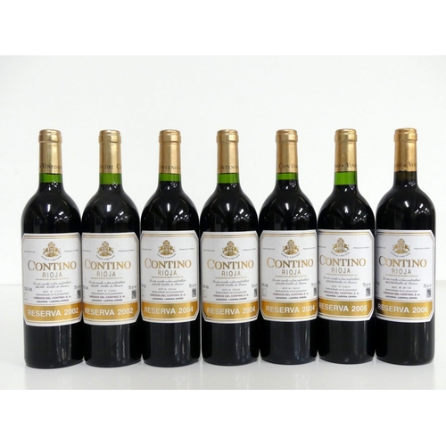 552 - 2 bts Contino Rioja Reserva 2002 i.n 3 bts Contino Rioja Reserva 2004 i.n 1 bt Contino Rioja Reserva... 