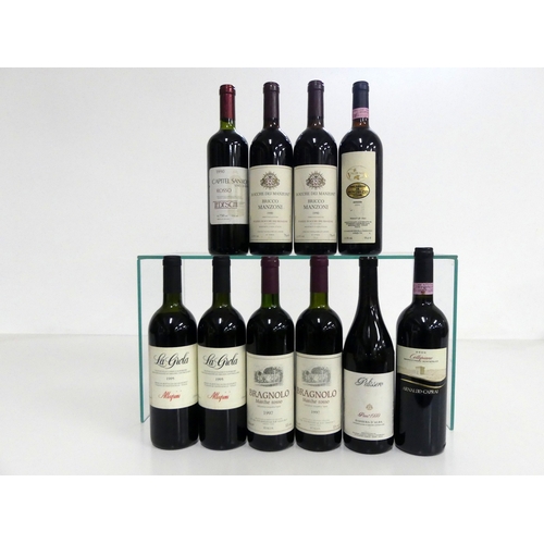 557 - 1 bt Tedeschi Capitel San Rocco Vino di Ripasso Rosso 1990 ts 2 bts Rocche dei Manzoni Bricco Manzon... 