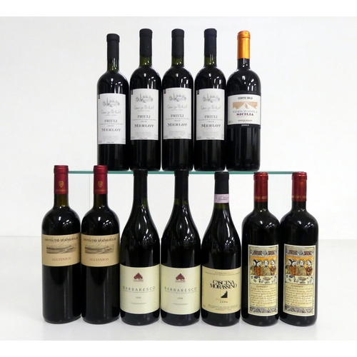 568 - 1 bt Arrigo Bidoli Fruili Grave Merlot 2004 vts 3 bts Arrigo Bidoli Fruili Grave Merlot 2005 i.n, vt... 