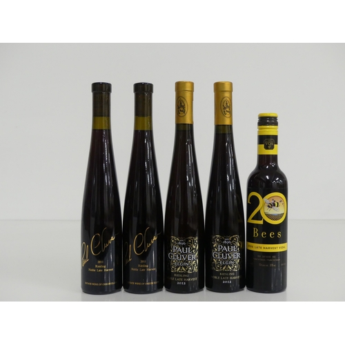 579 - 1 375-ml bt 20 Bees Late Harvest 2005 Vidal Ontario 2 hf bts Paul Cluver Noble Late Harvest Riesling... 