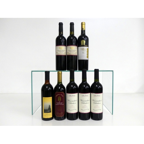 588 - 1 bt Mount Bold Cabernet Sauvignon 1989 McLaren Vale us 1 bt Chapel Hill Cabernet Sauvignon 1996  Mc... 
