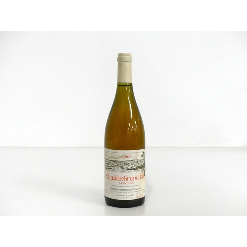 661 - 1 bt Chablis Grand Cru Les Clos 1999 Dom Dauvissat-Camus hf/i.n, vsl stl, sl torn label