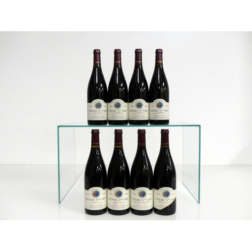 666 - 4 bts Givry 1er Cru Le Vigron 2005 Vincent Lumpp hf/i.n 2 bts Givry 1er Cru Clos Jus 2005 Vincent Lu... 