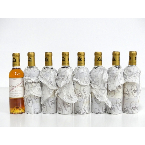834 - 8 hf bts Ch. Gilette Crème de Tête Sauternes 1985 owc- missing lid  OT