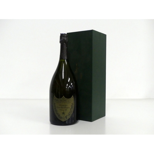 122 - 1 magnum Cuvée Dom Pérignon 1985 oc in presentation case 10 mm below base of foil