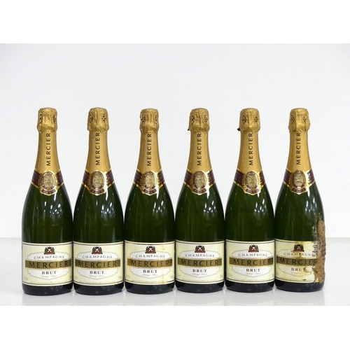 167 - 6 bts Mercier Brut Champagne NV