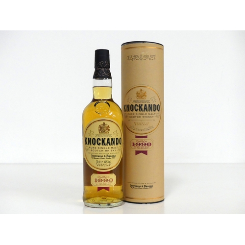 75 - 1 70-cl bt Knockando Pure Single Malt Scotch Whisky 1990 Distilled 1990, bottled 2002 40% in origina... 