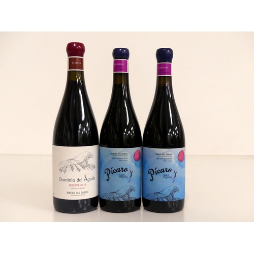 83 - 1 bt Dominio Del Aguila Reserva 2016 Ribera del Duero 1 bt Dominio Del Aguila Picaro V.V. 2018 Riber... 