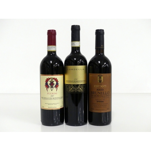 85 - 1 bt Fuligni Brunello di Montalcino 2007 i.n 1 bt Cordella Brunello di Montalcino 2010 i.n 1 bt Cont... 