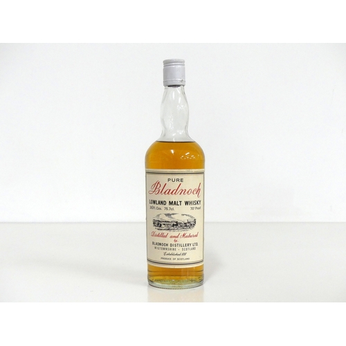 97 - 1 26 2/3 fl oz bt Bladnoch Lowland Malt Whisky 70° proof  ts (sl ull)
