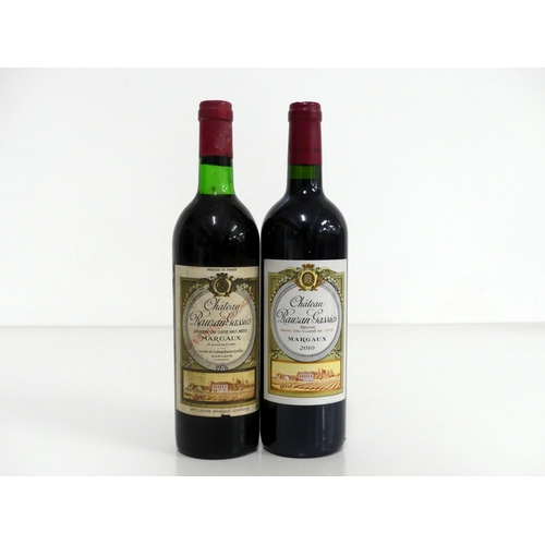 1007 - 1 bt Ch. Rauzan-Gassies 1976 Margaux, 2me Cru Classé  ts, vsl stl 1 bt Ch. Rauzan-Gassies 2010 Marga... 