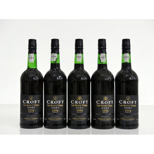 1032 - 5 bts Croft LBV 1994 bottled 1999