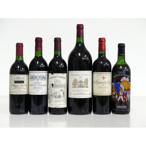 1035 - 1 bt Ch. Bel Air 1987 Bordeaux vts, Cordier Bottling 1 bt Ch. Lafitte-Tramier 1988 Médoc Cru Bourgeo... 