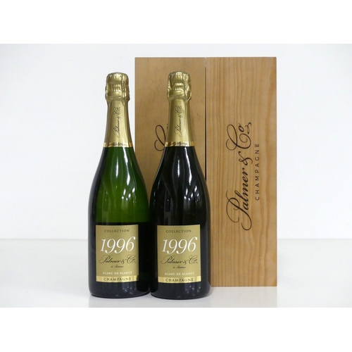 1082 - 2 bts Palmer & Co Collection Blanc de Blancs 1996 ind owc